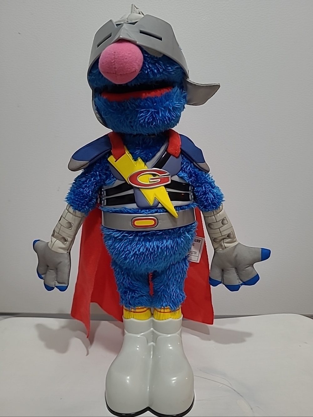 Sesame Street Super Grover 2.0 Talking Interactive Plush 15” Works Tested